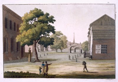 Una piazza del mercato, Philadelphia, Pennsylvania, da 